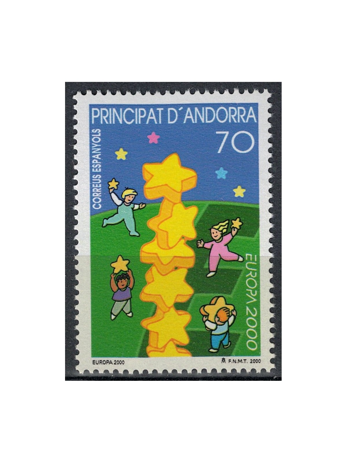SPANISH ANDORRA 2000 Europe MNH**