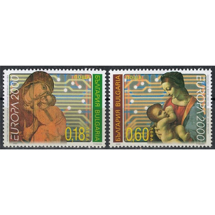 BULGARIA 2000 Europa 2v MNH**