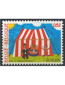 BELGIO 2002 Europa MNH**