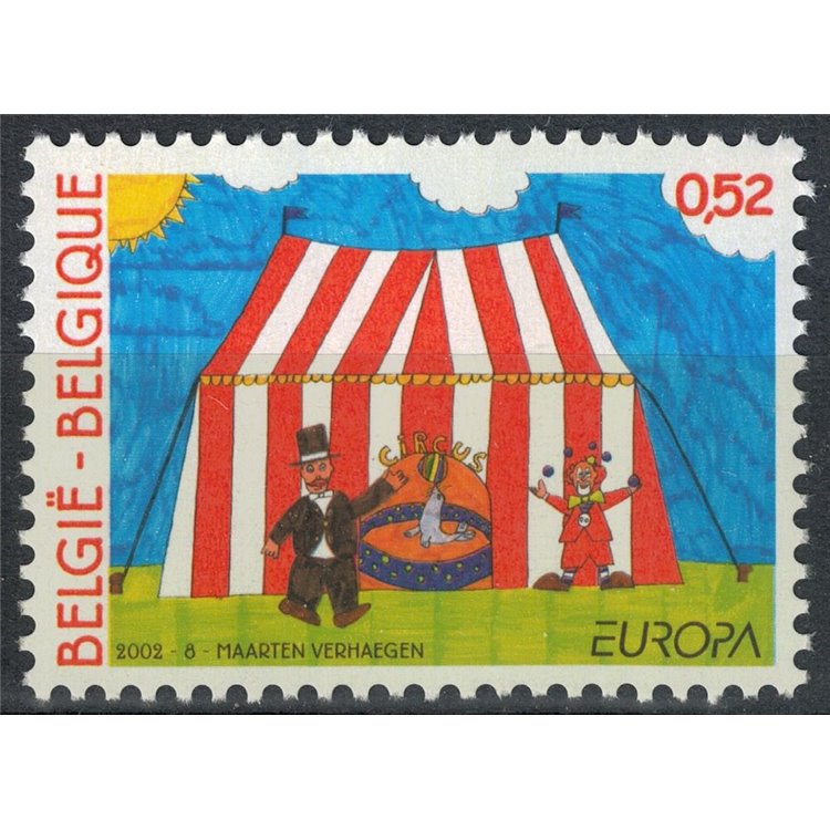 BELGIUM 2002 Europe MNH**