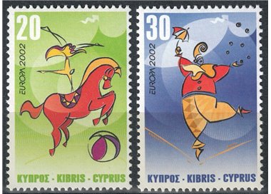 CIPRO 2002 Europa 2v MNH**