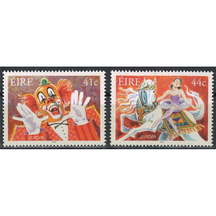 IRLANDA 2002 Europa 2v MNH**