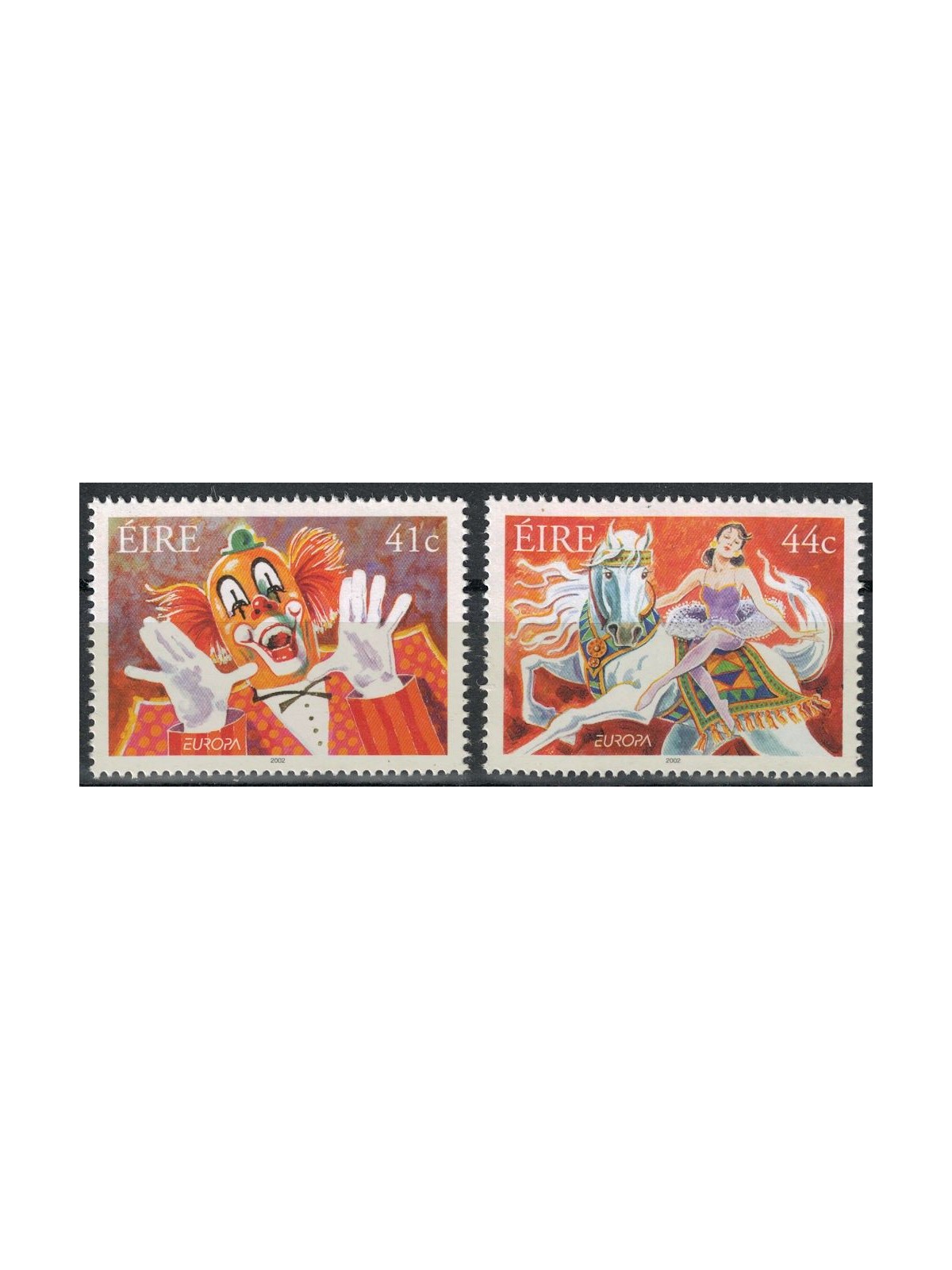 IRLANDA 2002 Europa 2v MNH**