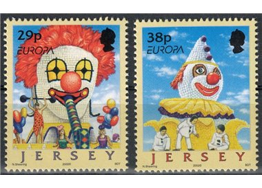 JERSEY 2002 Europe 2v MNH**