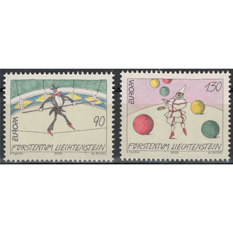 LIECHTENSTEIN 2002 Europe 2v MNH**