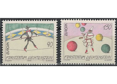 LIECHTENSTEIN 2002 Europa 2v MNH**