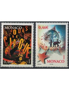 MONACO 2002 Europe 2v MNH**