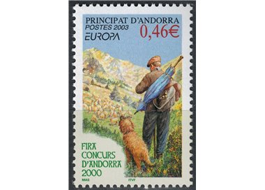 ANDORRA FRANCESE 2003 Europa MNH**