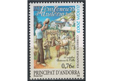 SPANISH ANDORRA 2003 Europe MNH**