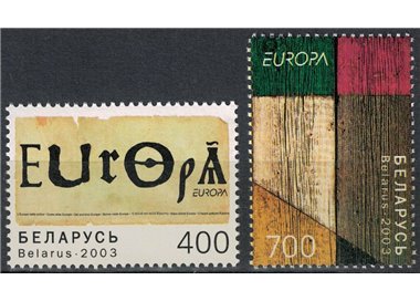 BIELORUSSIA 2003 Europa 2v MNH**