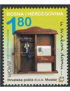 BOSNIA CROATA 2003 Europa MNH**