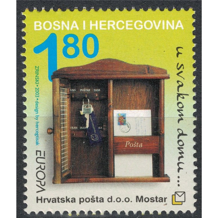 CROATIAN BOSNIA 2003 Europe MNH**