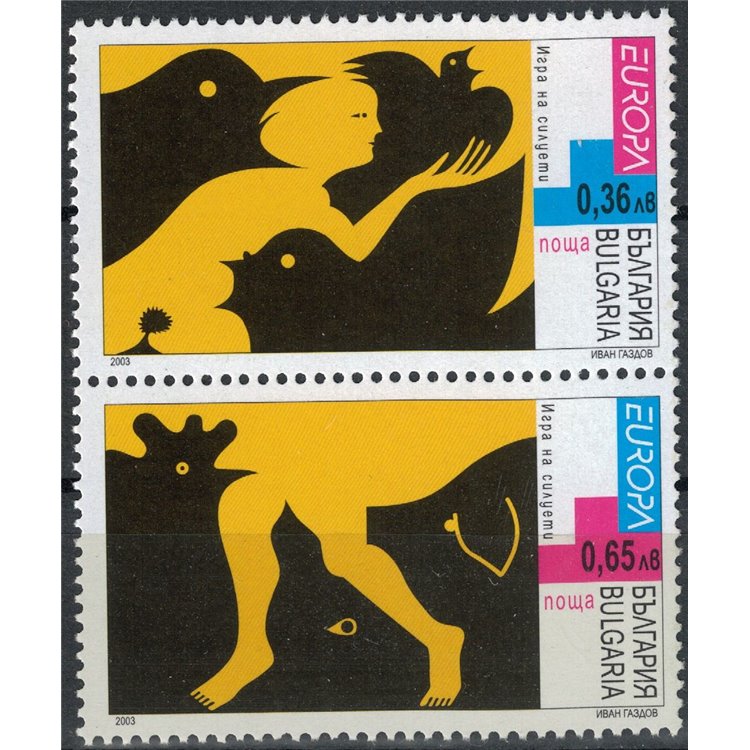 BULGARIA 2003 Europe 2v MNH**