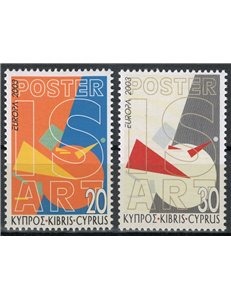 CYPRUS 2003 Europe 2v MNH**