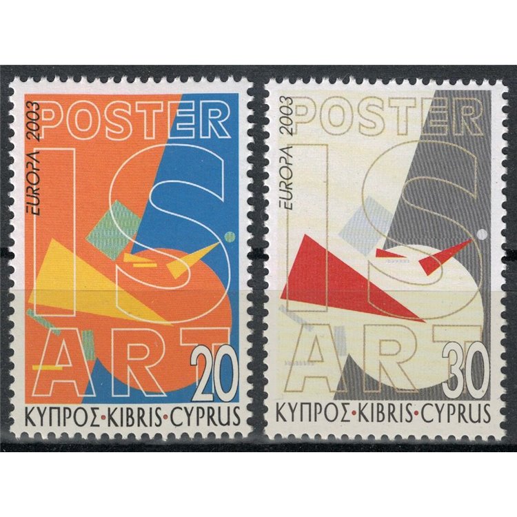 CIPRO 2003 Europa 2v MNH**