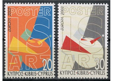 CIPRO 2003 Europa 2v MNH**