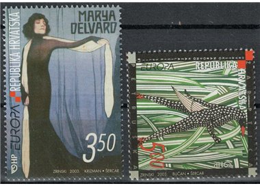 CROATIA 2003 Europe 2v MNH**
