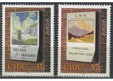 IRLANDA 2003 Europa 2v MNH**