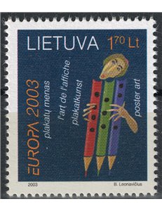 LITUANIA 2003 Europa MNH**