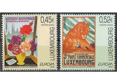 LUXEMBOURG 2003 Europe 2v MNH**