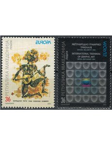 MACEDONIA 2003 Europe 2v MNH**