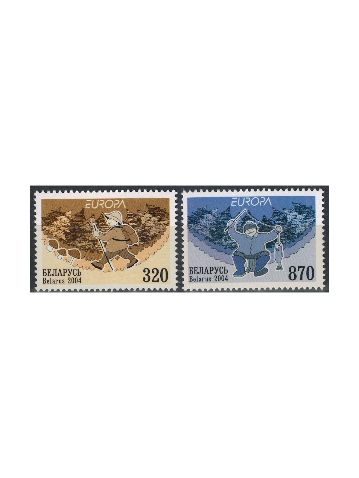 BELARUS 2004 Europe 2v MNH**