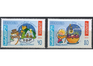 GEORGIA 2004 Europa 2v MNH**