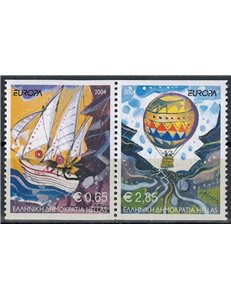 GRECIA 2004 Europa (da LB) 2v MNH**
