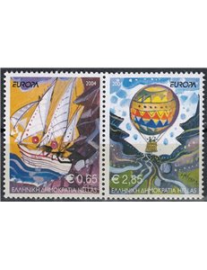 GREECE 2004 Europe 2v MNH**