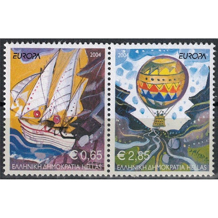 GRECIA 2004 Europa 2v MNH**