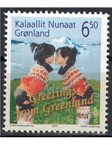 GROENLANDIA 2004 Europa MNH**