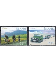 ISLANDA 2004 Europa 2v MNH**