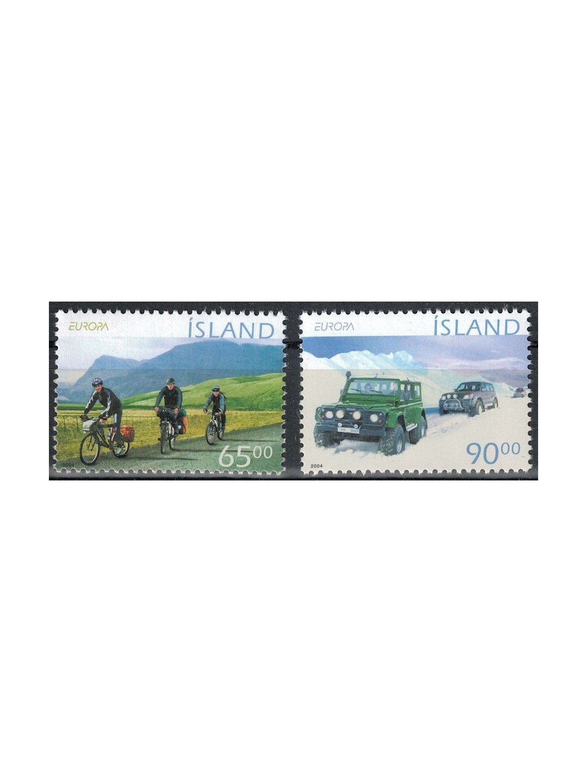 ISLANDA 2004 Europa 2v MNH**