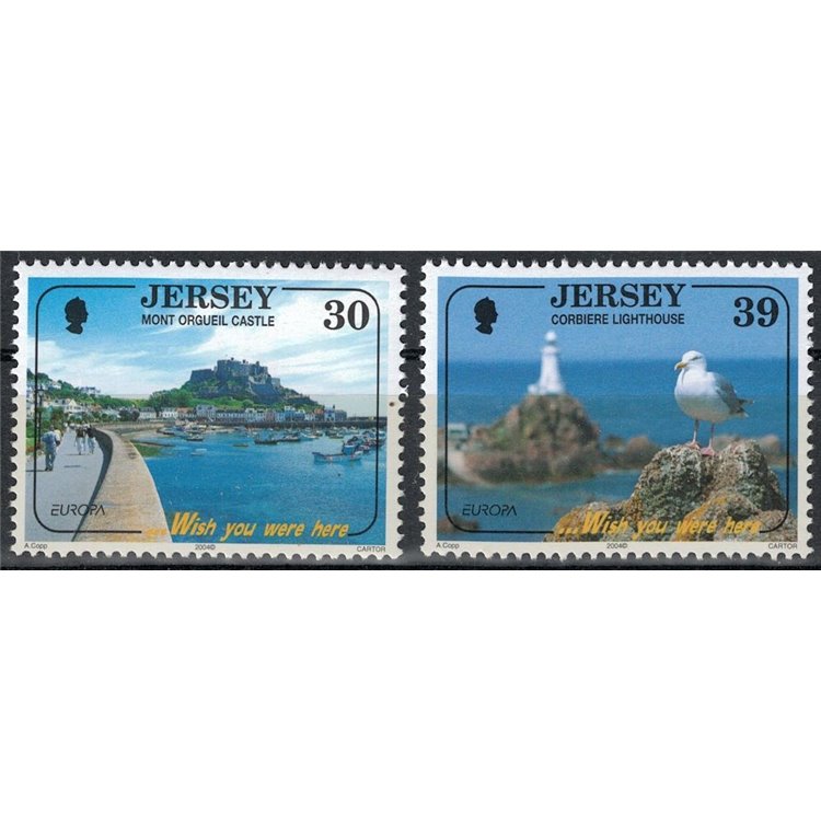 JERSEY 2004 Europa 2v MNH**