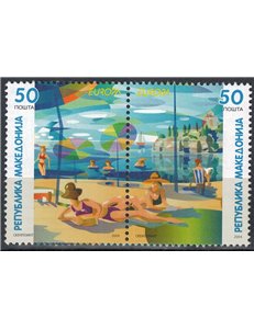 MACEDONIA 2004 Europa 2v MNH**