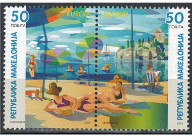 MACEDONIA 2004 Europa 2v MNH**
