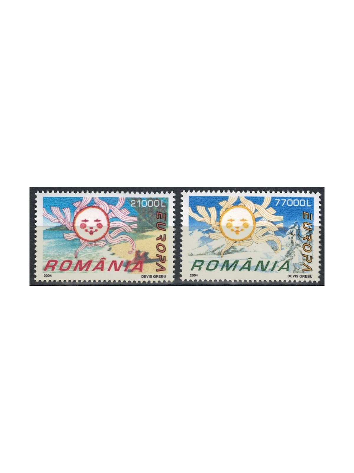 ROMANIA 2004 Europe 2v MNH**