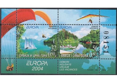 SERBIA 2004 Europe s/s MNH**