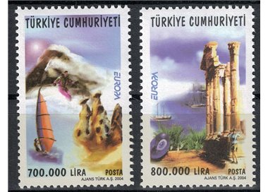 Türkiye 2004 Europe 2v MNH**