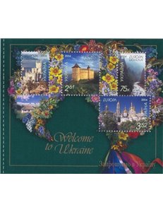 UCRAINA 2004 Europa (da LB) 4v MNH**