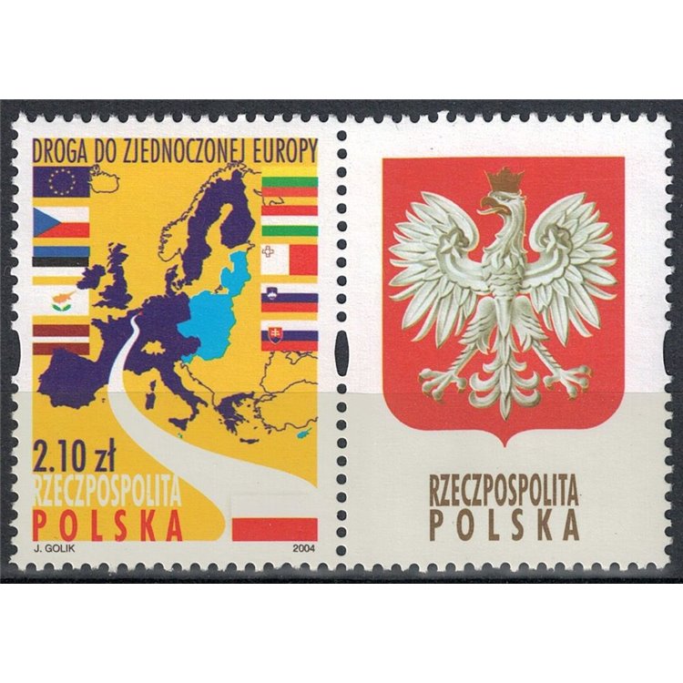 POLONIA 2004 Adesione all'Unione Europea MNH**