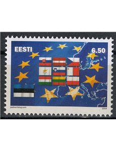 ESTONIA 2004 Adesione all'Unione Europea MNH**