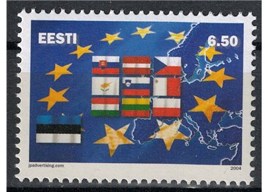 ESTONIA 2004 Adesione all'Unione Europea MNH**