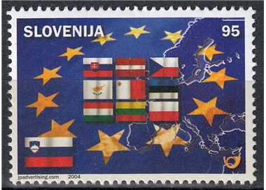 SLOVENIA 2004 Adesione all'Unione Europea MNH**