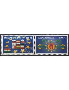 HUNGARY 2004 Accession to the European Union 2v MNH**