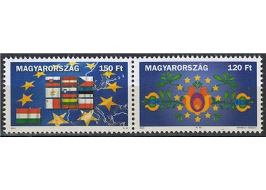 HUNGARY 2004 Accession to the European Union 2v MNH**