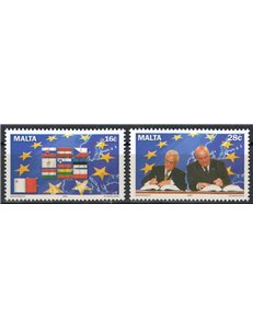 MALTA 2004 Accession to the European Union 2v MNH**