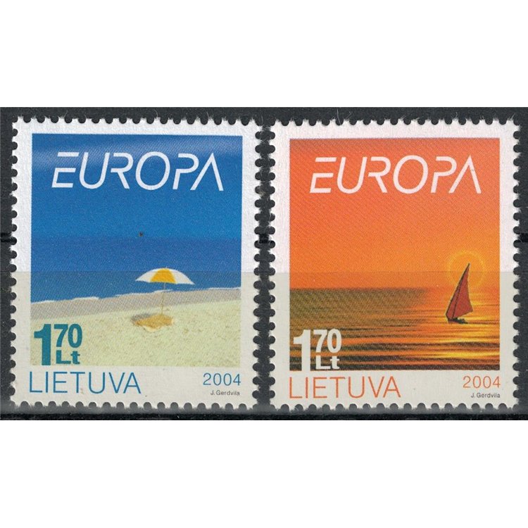 LITHUANIA 2004 Europe 2v MNH**