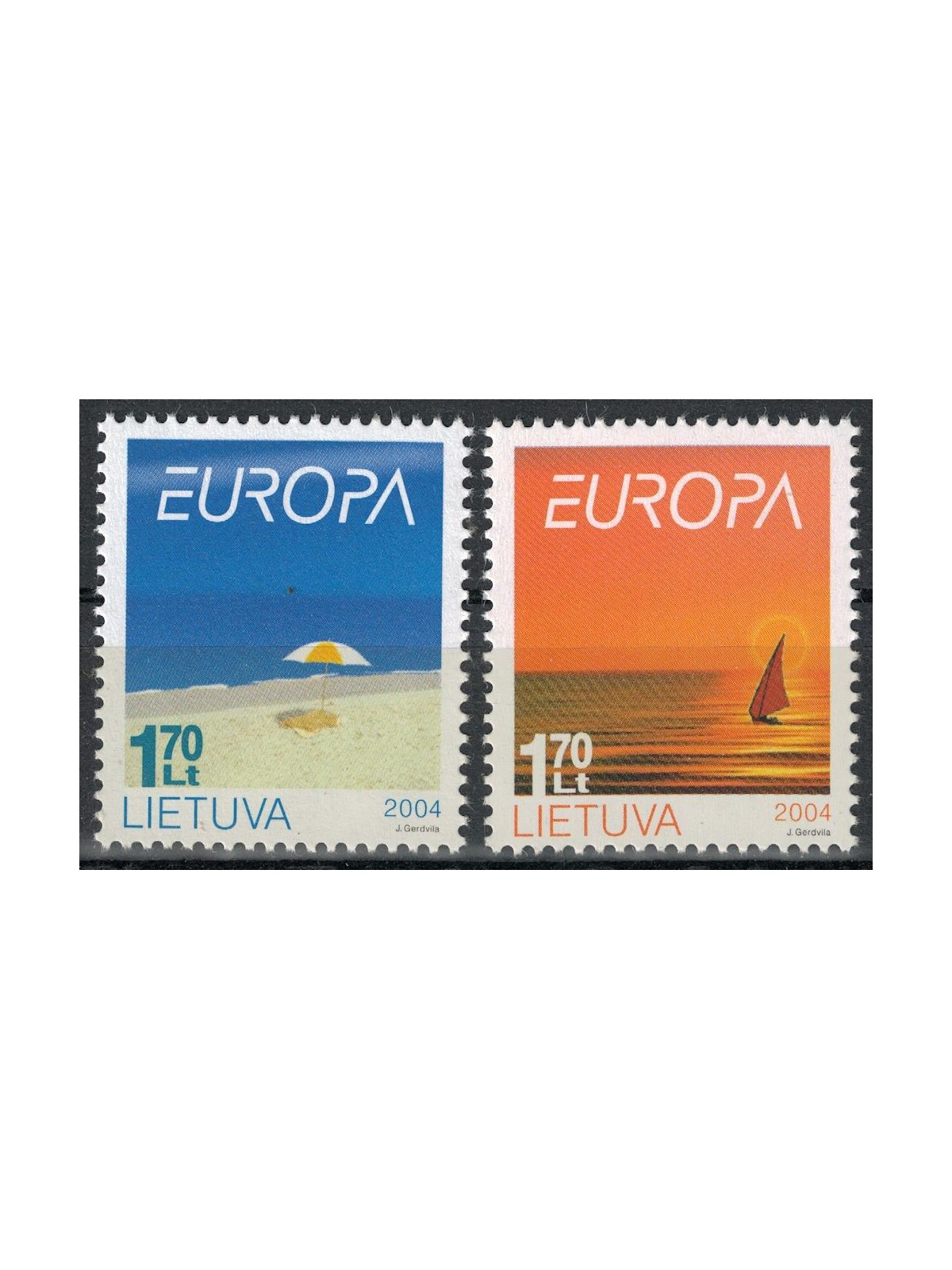 LITHUANIA 2004 Europe 2v MNH**