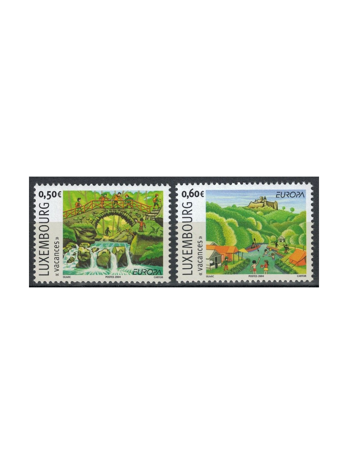 LUSSEMBURGO 2004 Europa 2v MNH**